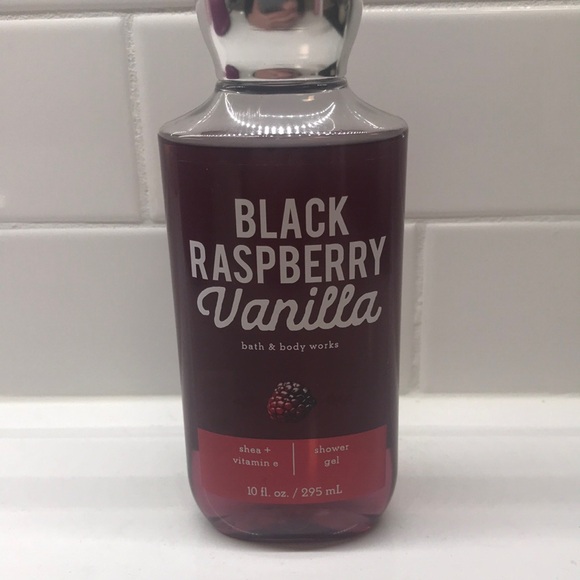 NWT! RARE! HTF! BBW Black Raspberry Vanilla Body Wash - Picture 1 of 2